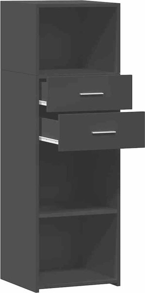 VidaXL Skříň highboard 40 x 42,5 x 124 cm kompozitní dřevo [846160] Barva: dub sonoma