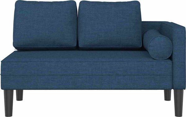 VidaXL Lenoška s poduškami textil [4007579] Barva: Tmavě zelená