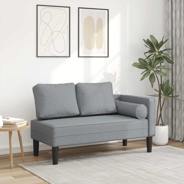 VidaXL Lenoška s poduškami textil [4007579] Barva: Tmavě zelená