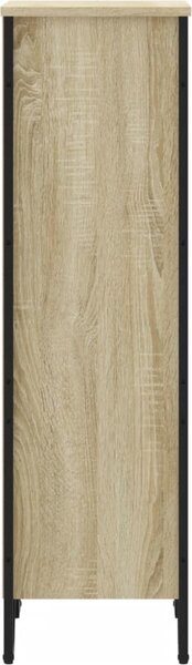 VidaXL Knihovna 50 x 31 x 106 cm kompozitní dřevo [848607] Barva: dub sonoma