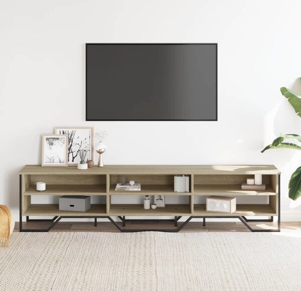 VidaXL TV skříňka 180 x 34 x 41 cm kompozitní dřevo [848575] Barva: Černá