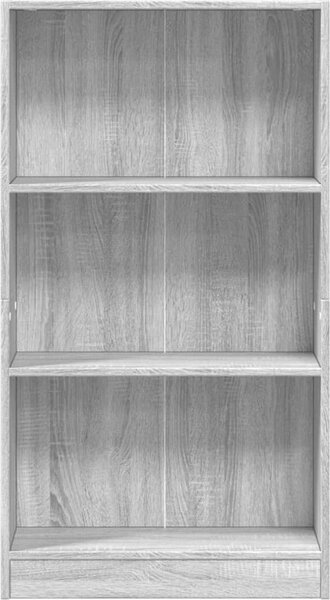 VidaXL Knihovna 60 x 24 x 109 cm, dřevěné [857808] Barva: dub sonoma