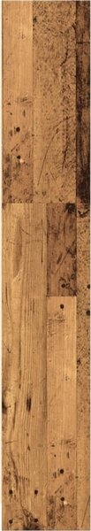 VidaXL Knihovna 80 x 24 x 143 cm kompozitní dřevo [857847] Barva: Bílá