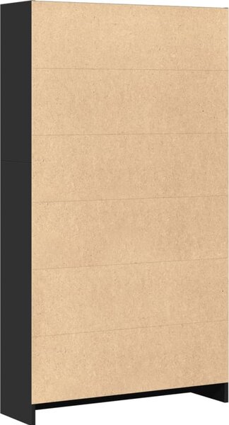 VidaXL Knihovna 80 x 24 x 143 cm kompozitní dřevo [857847] Barva: Bílá