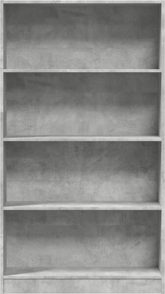 VidaXL Knihovna 80 x 24 x 143 cm kompozitní dřevo [857847] Barva: Bílá