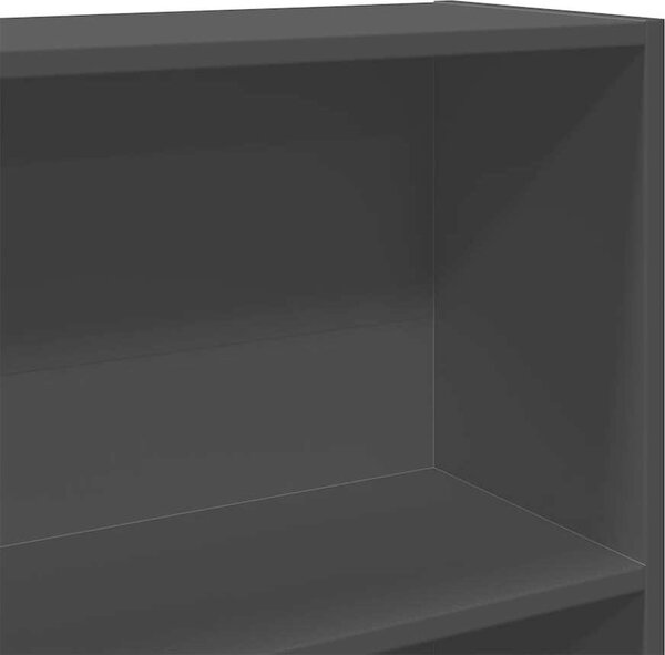 VidaXL Knihovna 80 x 24 x 143 cm kompozitní dřevo [857847] Barva: Bílá