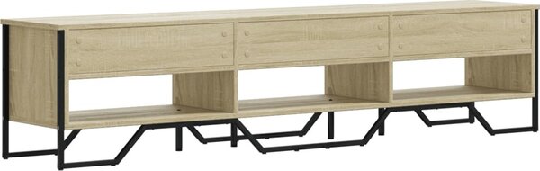 VidaXL TV skříňka 180 x 34 x 41 cm kompozitní dřevo [848575] Barva: Černá