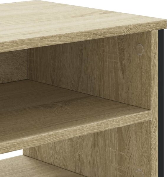 VidaXL TV skříňka 180 x 34 x 41 cm kompozitní dřevo [848575] Barva: Černá