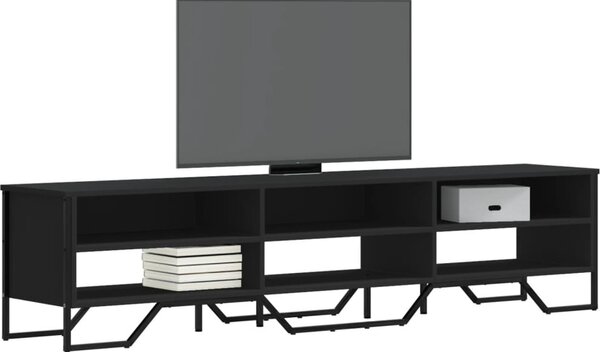 VidaXL TV skříňka 180 x 34 x 41 cm kompozitní dřevo [848575] Barva: Černá