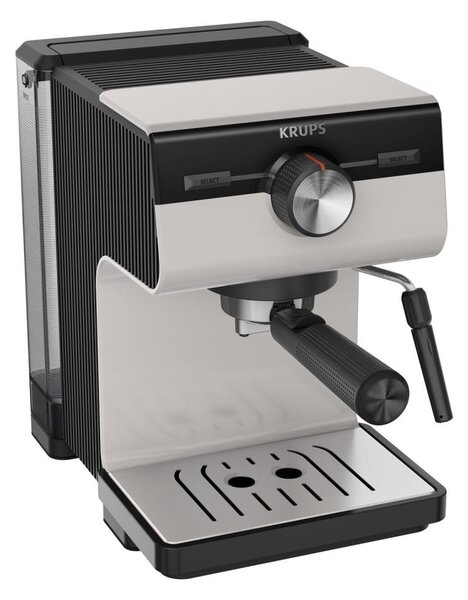 Krups - Pákový kávovar na dva hrnky AUTHENTIC 1450W/230V šedá