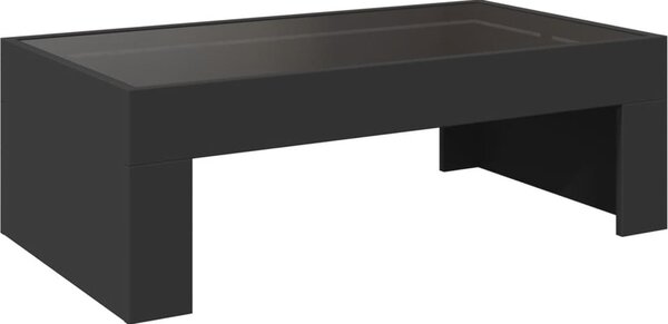 VidaXL Konferenční stolek s Infinity LED 90 x 50 x 30 cm [847616] Barva: Bílá