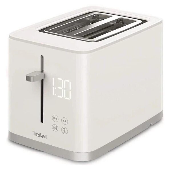 Tefal - Topinkovač se dvěma otvory SENSE 850W/230V bílá