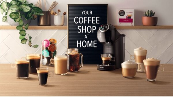 Krups - Kávovar na kapsle NESCAFÉ DOLCE GUSTO GENIO S 1500W antracit