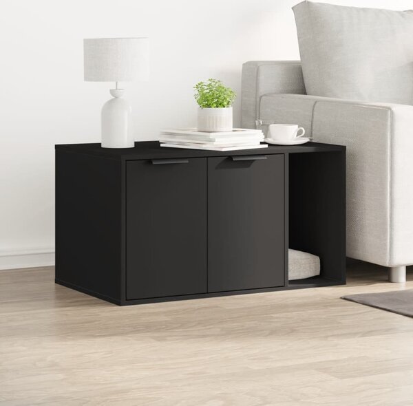 VidaXL Skříňka na kočičí záchod 80x50x45 cm kompozitní dřevo [857736] Barva: dub sonoma