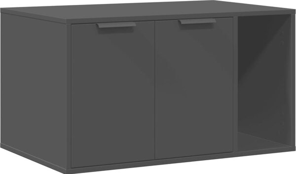 VidaXL Skříňka na kočičí záchod 80x50x45 cm kompozitní dřevo [857736] Barva: dub sonoma