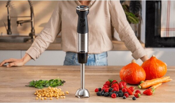 Tefal - Tyčový mixér QUICKCHEF 1000W/230V černá