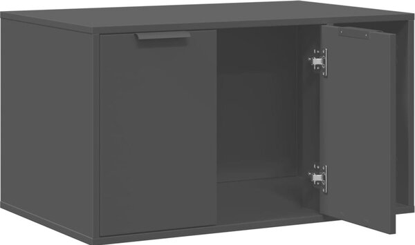 VidaXL Skříňka na kočičí záchod 80x50x45 cm kompozitní dřevo [857736] Barva: dub sonoma