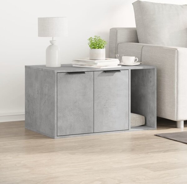 VidaXL Skříňka na kočičí záchod 80x50x45 cm kompozitní dřevo [857736] Barva: dub sonoma