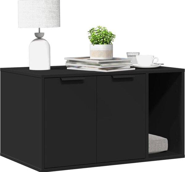 VidaXL Skříňka na kočičí záchod 80x50x45 cm kompozitní dřevo [857736] Barva: dub sonoma
