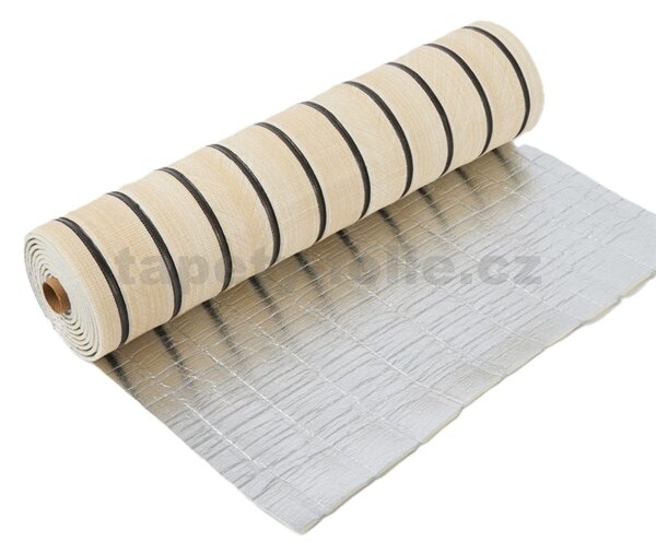Samolepící panely na zeď TPL0000009, cena za kus, rozměr 270 cm x 48,5 cm, lamely světle hnědé , IMPOL TRADE