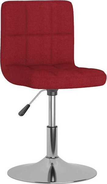 VidaXL Otočná jídelní židle textil [3087470] Barva: Tmavě šedá