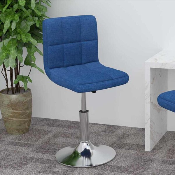 VidaXL Otočná barová židle textil [334208] Barva: Tmavě šedá