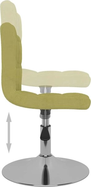 VidaXL Otočná barová židle textil [334208] Barva: Tmavě šedá