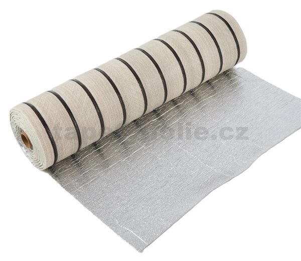 Samolepící panely na zeď TPL0000008, cena za kus, rozměr 270 cm x 48,5 cm, lamely šedé , IMPOL TRADE