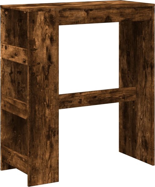 VidaXL Barový stůl s regály 90 x 40 x 103,5 cm kompozit [854377] Barva: Staré dřevo