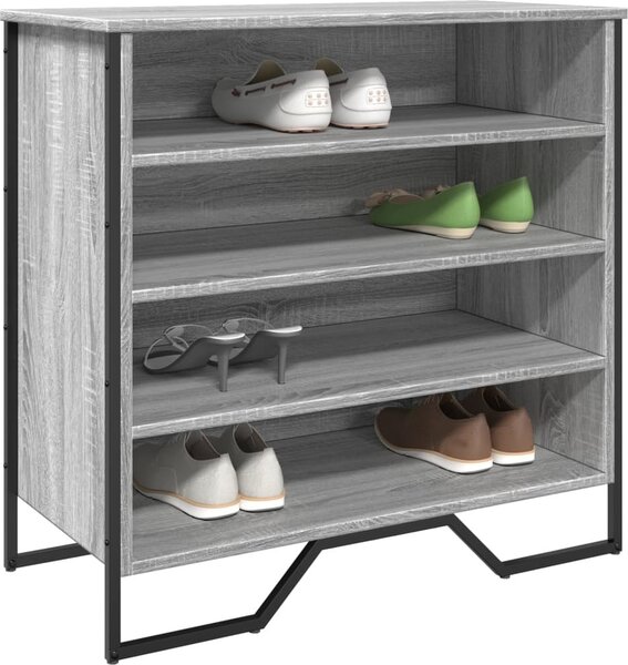 VidaXL Botník 80 x 38 x 78 cm kompozitní dřevo [848652] Barva: dub sonoma