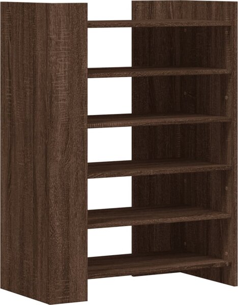 VidaXL Botník 74,5 x 37,5 x 100 cm kompozitní dřevo [848436] Barva: dub sonoma