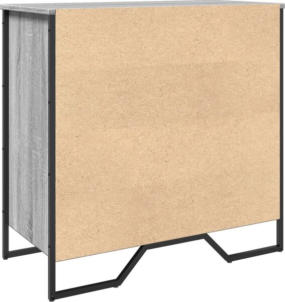 VidaXL Botník 80 x 38 x 78 cm kompozitní dřevo [848652] Barva: dub sonoma