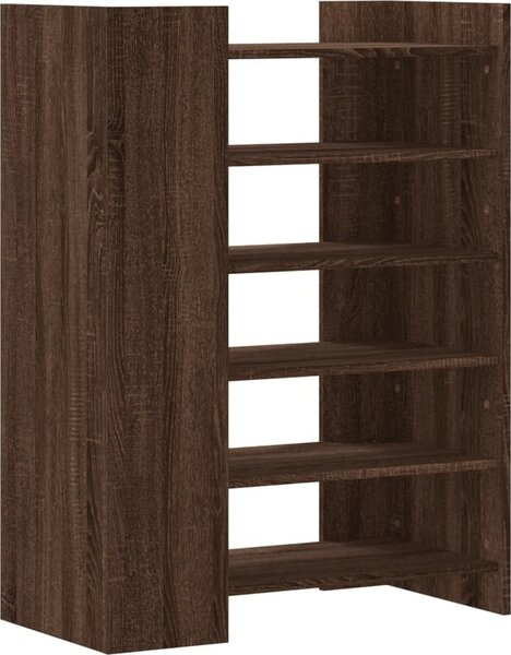 VidaXL Botník 74,5 x 37,5 x 100 cm kompozitní dřevo [848436] Barva: dub sonoma
