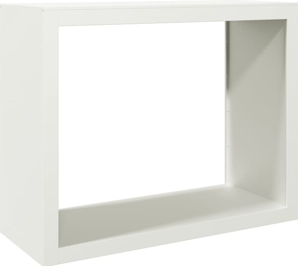 VidaXL Stojan na palivové dřevo 100 x 40 x 80 cm nerezová ocel [850976] Barva: Povětrnostně odolná ocel / Hnědý