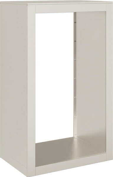 VidaXL Stojan na palivové dřevo 60 x 40 x 100 cm nerezová ocel [850995] Barva: Ocel/Antracitový