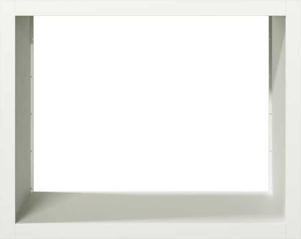 VidaXL Stojan na palivové dřevo 100 x 40 x 80 cm nerezová ocel [850976] Barva: Povětrnostně odolná ocel / Hnědý