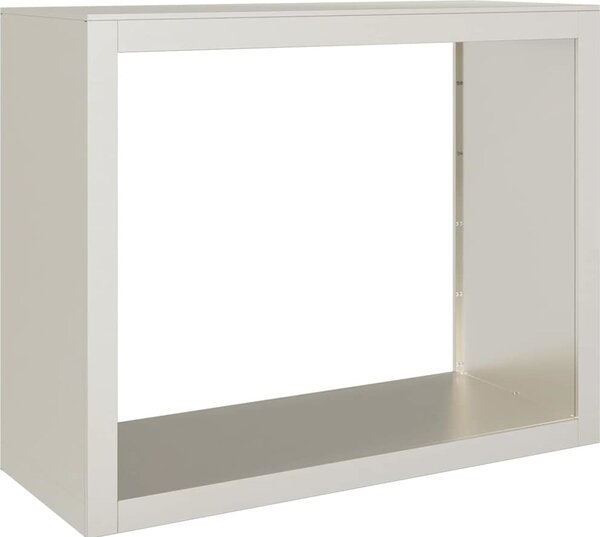 VidaXL Stojan na palivové dřevo 100 x 40 x 80 cm nerezová ocel [850976] Barva: Povětrnostně odolná ocel / Hnědý