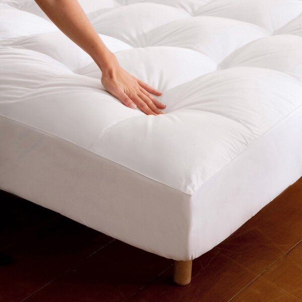 Mikrogelová vrchní matrace Colas Normand®, hloubka rohů 25 cm bílá 80x190 cm