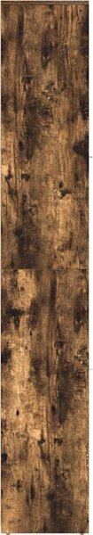 VidaXL Koupelnová skříňka 30x30x183,5 cm kompozitní dřevo [802604] Barva: Černý dub