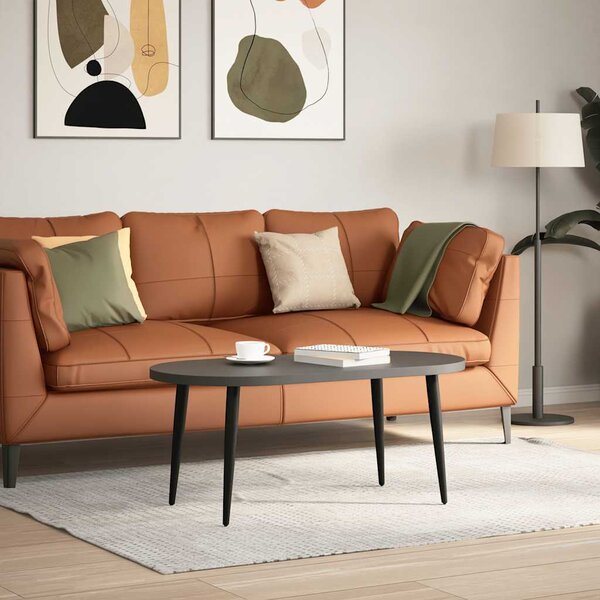 VidaXL Nohy konferenčního stolku kuželového tvaru 4 ks ocel 42-43 cm ocel [4012514] Barva: Černá