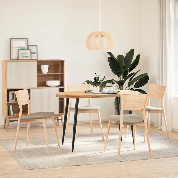 VidaXL Nohy konzolového stolku kuželového tvaru 4 ks ocel 72-73 cm ocel [4012517] Barva: Bílá