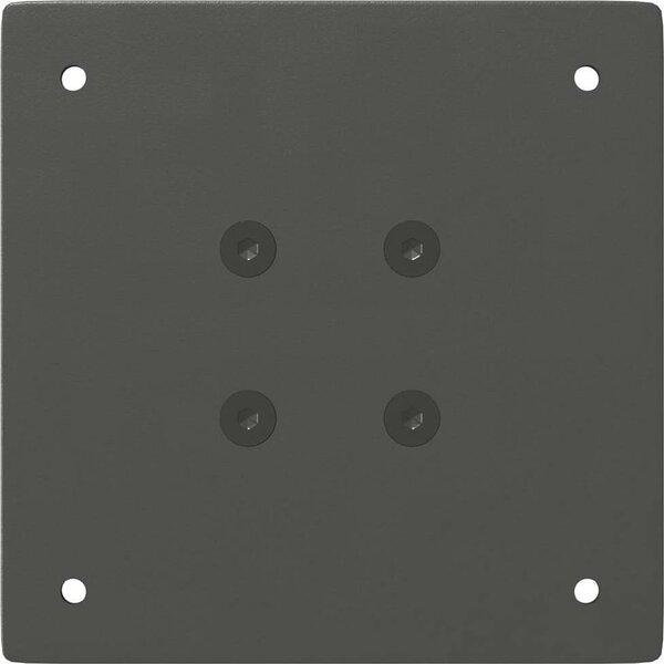 VidaXL Nohy konzolového stolku 4 ks ocel 72-74 cm ocel [4012468] Barva: Černá