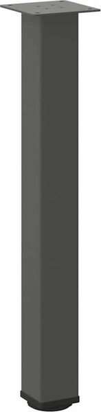 VidaXL Nohy konzolového stolku 4 ks ocel 72-74 cm ocel [4012468] Barva: Černá