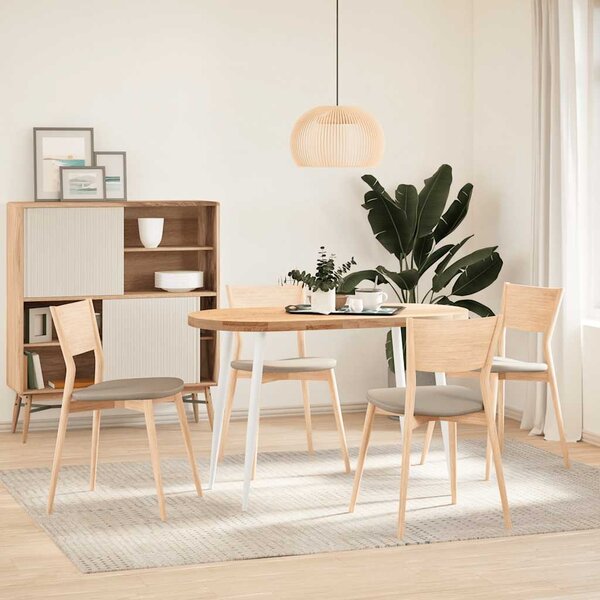 VidaXL Nohy konzolového stolku kuželového tvaru 4 ks ocel 72-73 cm ocel [4012517] Barva: Bílá