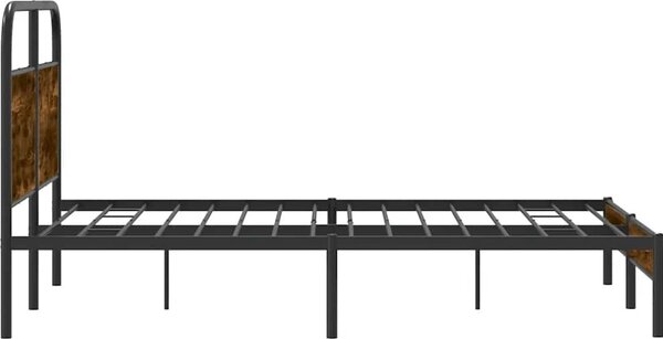 VidaXL Rám postele bez matrace 140x200 cm kompozitní dřevo [4100411] Barva: dub sonoma