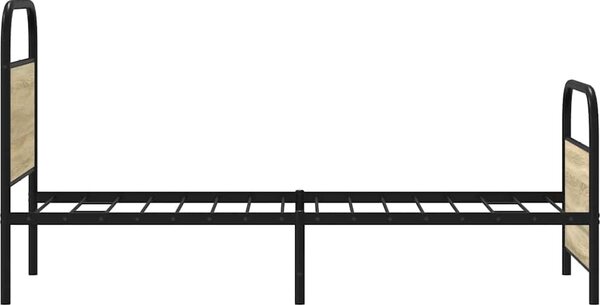 VidaXL Rám postele bez matrace 80x200 cm kompozitní dřevo [4100267] Barva: dub sonoma
