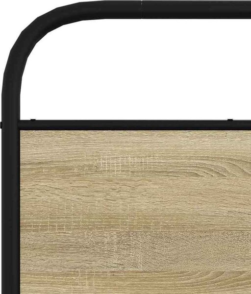VidaXL Rám postele bez matrace 80x200 cm kompozitní dřevo [4100267] Barva: dub sonoma