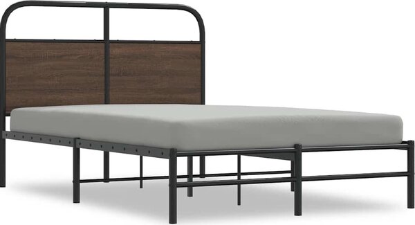 VidaXL Rám postele bez matrace 140x200 cm kompozitní dřevo [4100411] Barva: dub sonoma