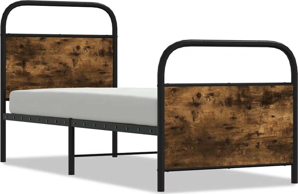 VidaXL Rám postele bez matrace 80x200 cm kompozitní dřevo [4100267] Barva: dub sonoma