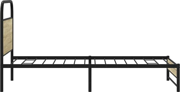 VidaXL Rám postele bez matrace 90x200 cm kompozitní dřevo [4100421] Barva: hnědý dub